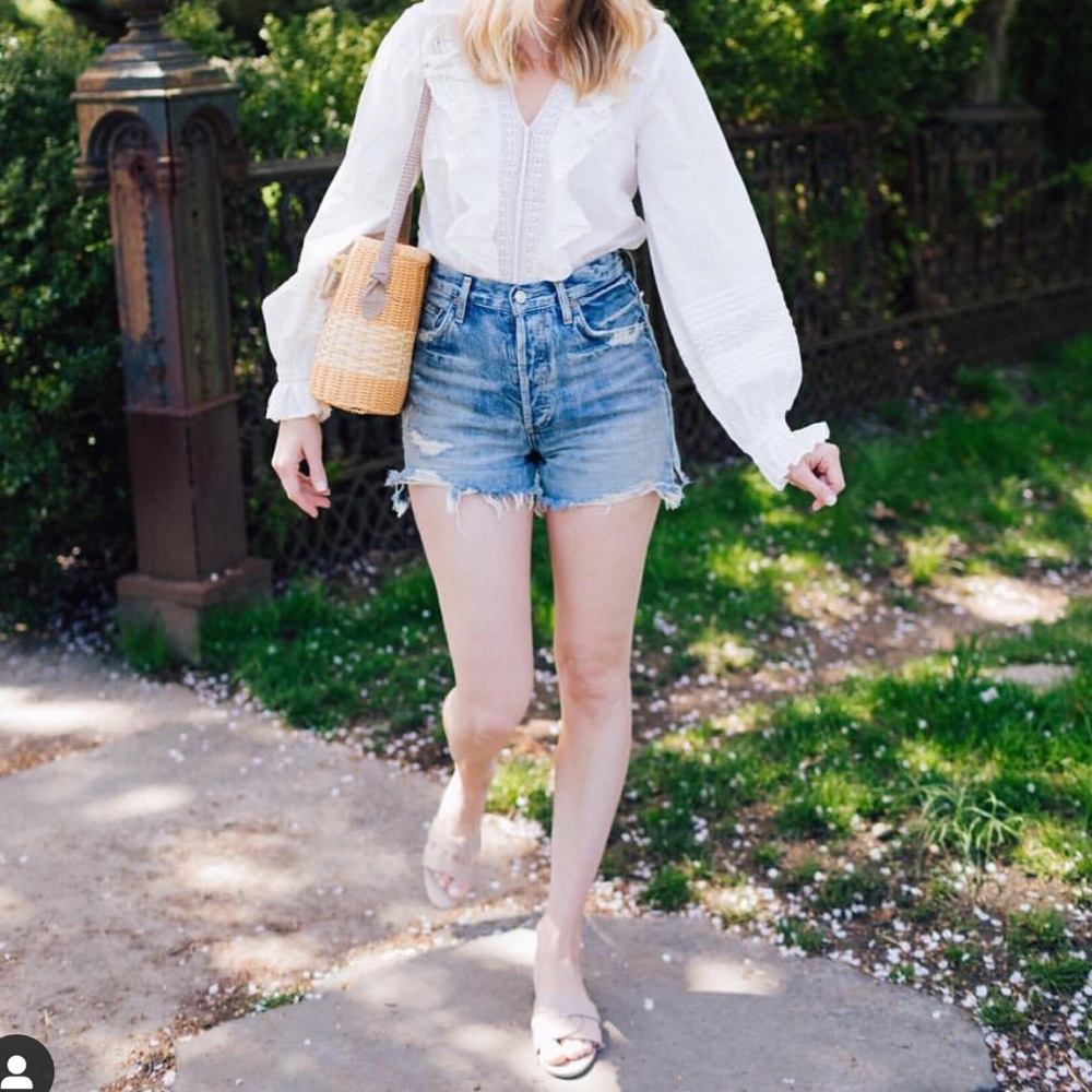 AGOLDE Dee Ultra High Rise Shorts